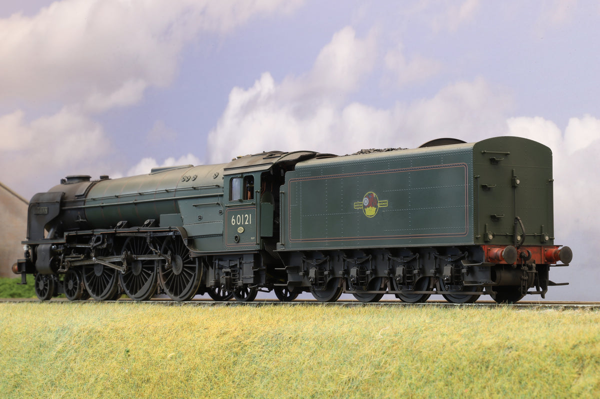 Golden Age Models Finescale O Gauge Peppercorn A1 No. 60121 &#39;Silurian&#39; BR Green (Late Crest) DCC Sound &amp; Smoke