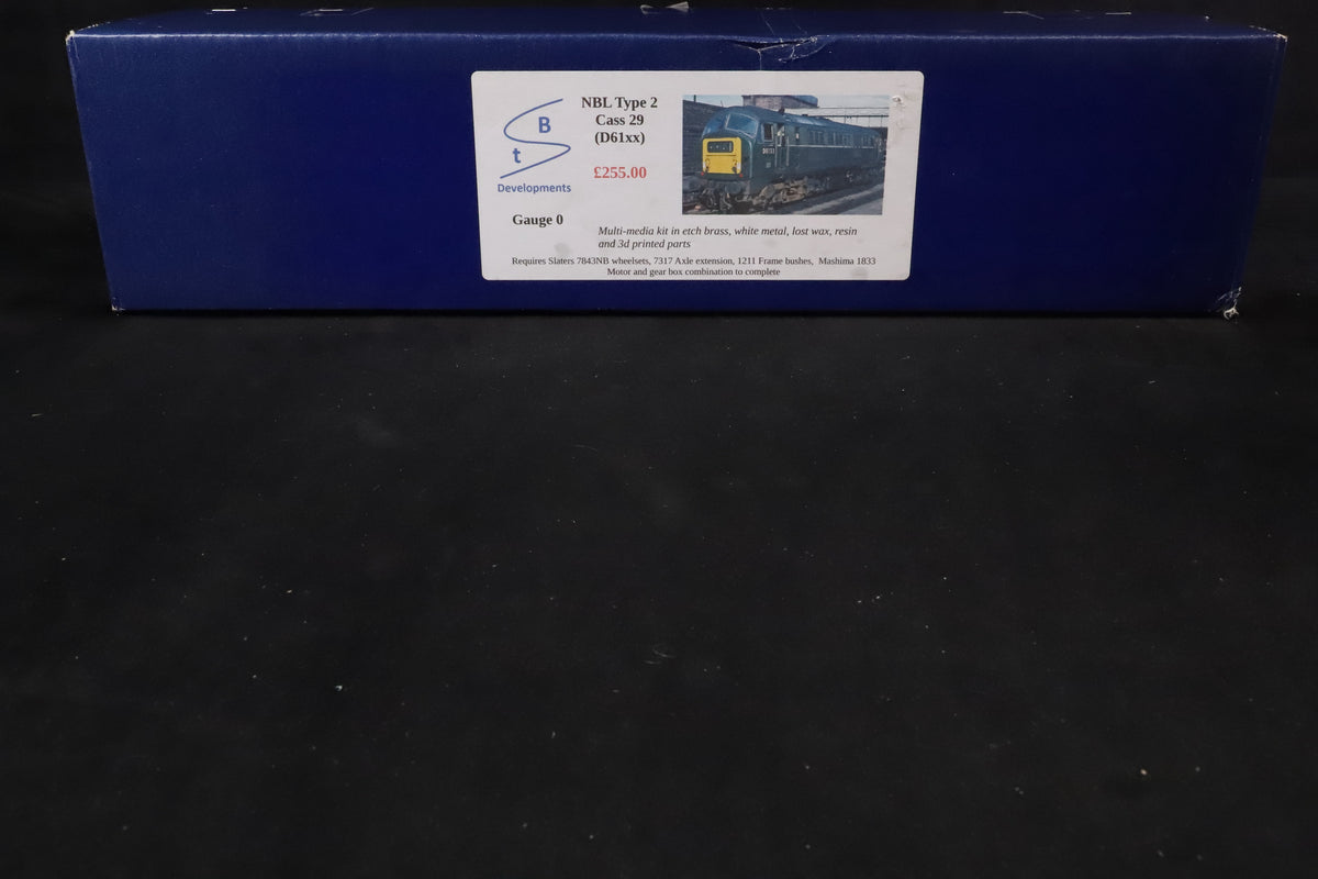 Steve Beattie Kits Finescale 0 Gauge NBL D61xx (Class29)