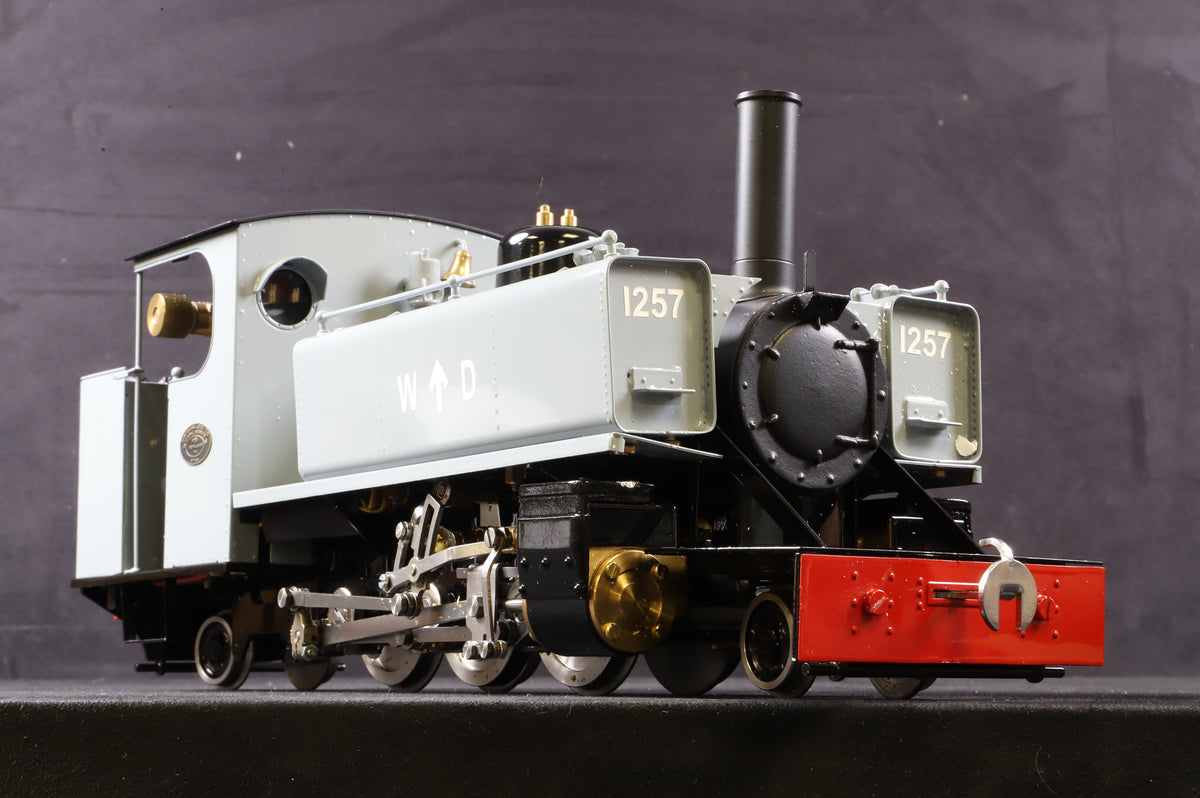 Roundhouse 16mm (32mm Gauge) Live Steam WD 'Alco' 2-6-2T No. 1257