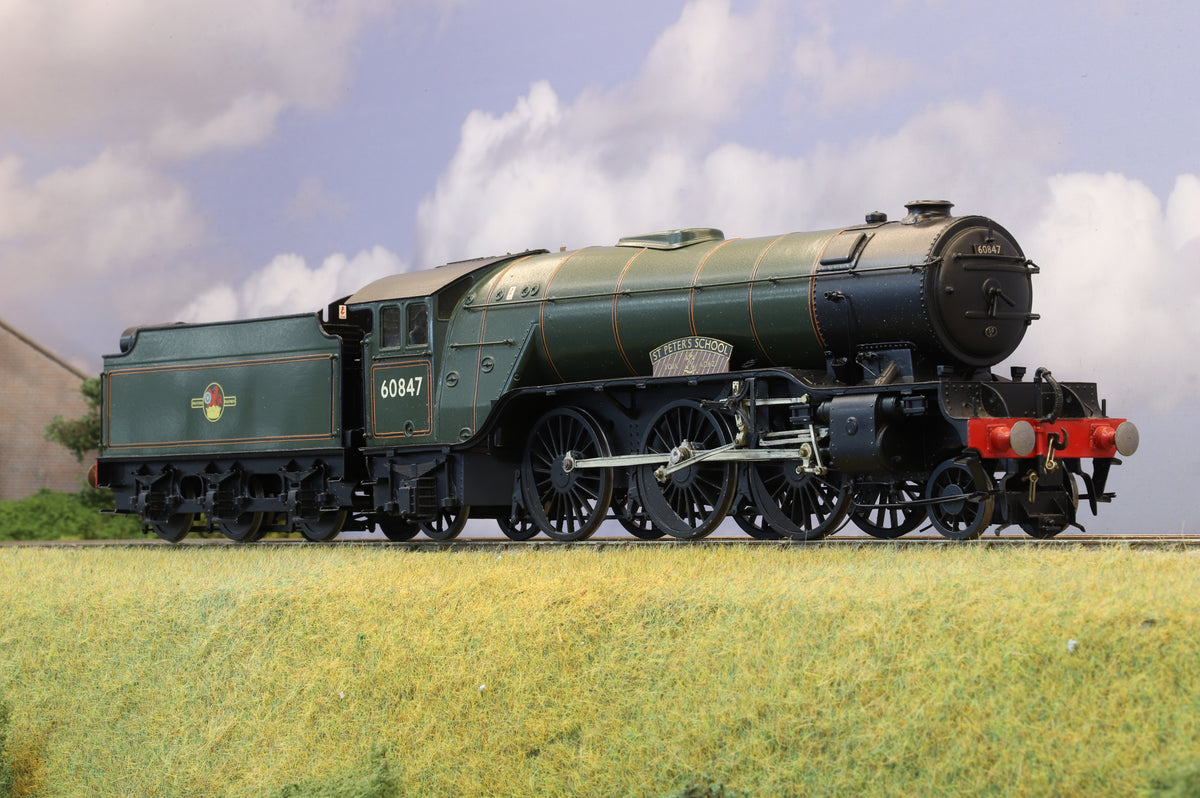 Scale 7 (Kit-Built) Gresley V2 No. 60847 &#39;St Peter&#39;s School&#39; BR Green (Late Crest)