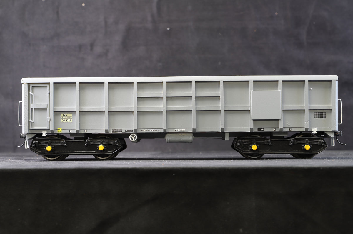 Steve Golding Gauge 1 (10mm) Scratch-Built Foster Yeoman JYA Bogie Hoppers (Rake of Six Wagons)
