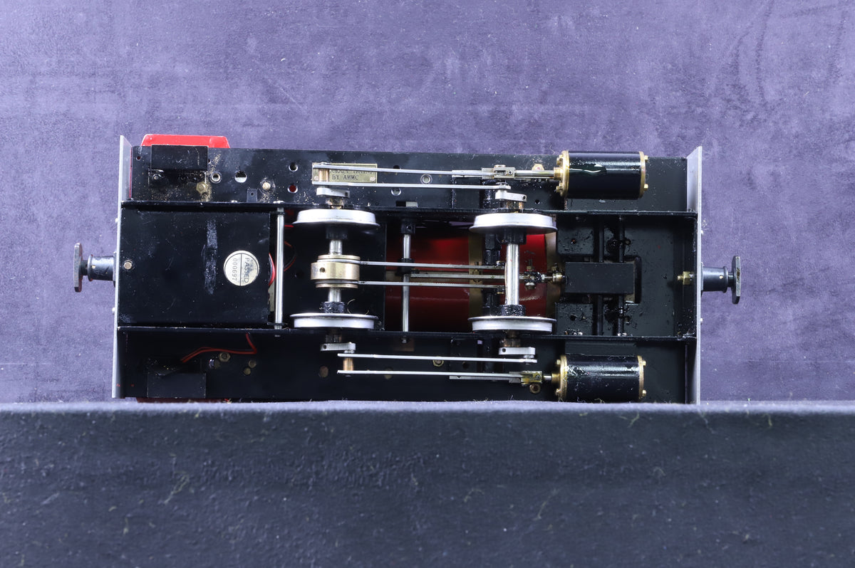 Accucraft 1:19 45mm Gauge Live Steam 0-4-0 Maroon