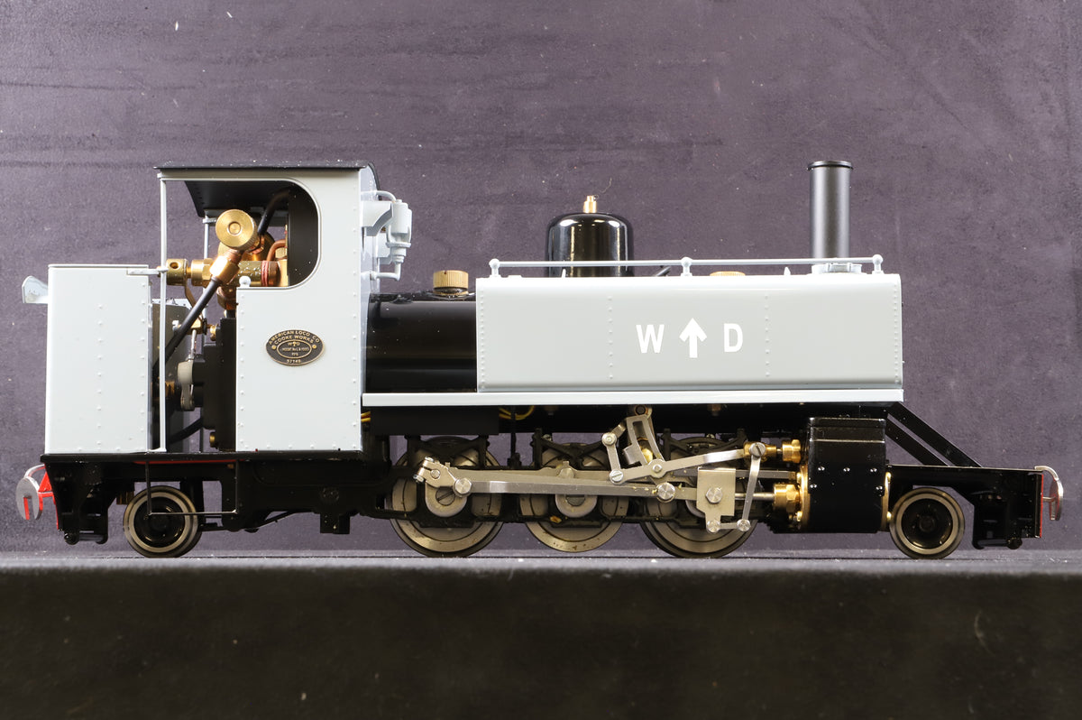 Roundhouse 16mm (32mm Gauge) Live Steam WD 'Alco' 2-6-2T No. 1257