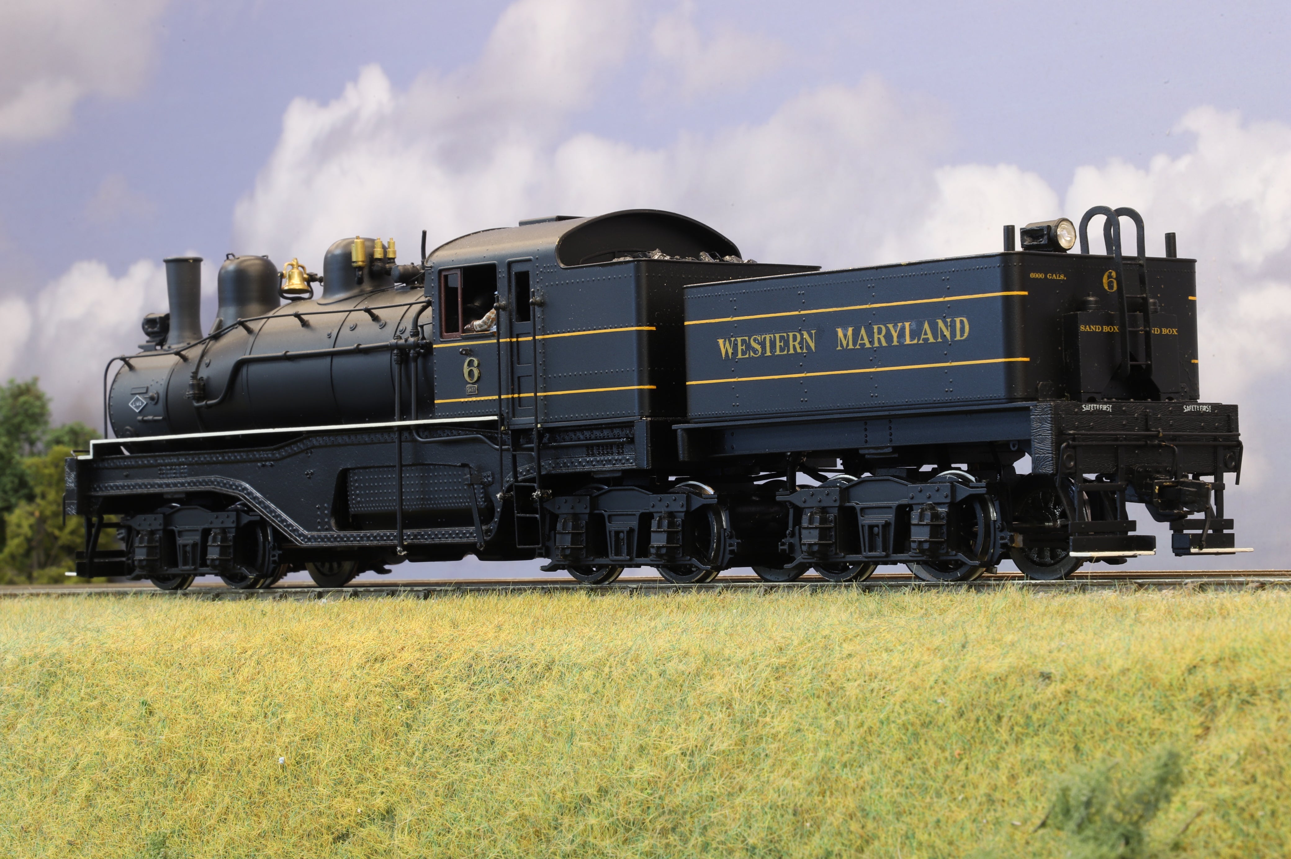 Westside Model Co. Finescale O Gauge Western Maryland 3-Truck Shay