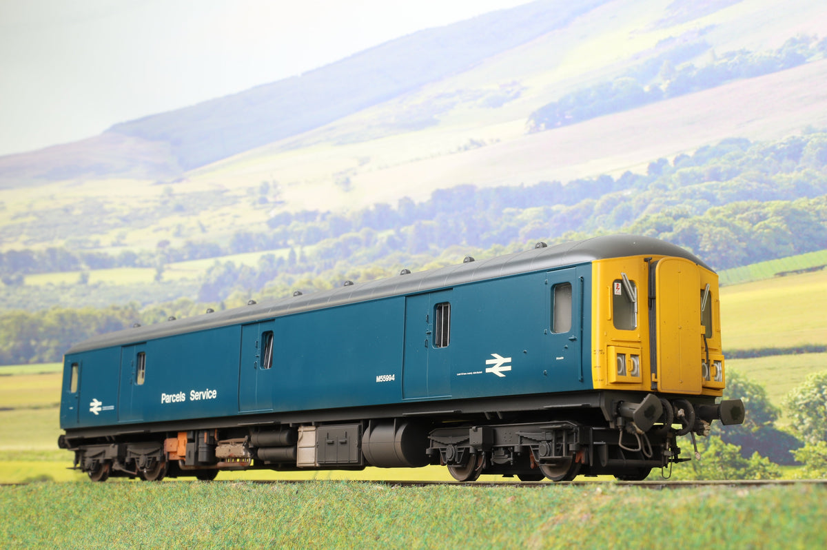 Heljan O Gauge 8913 Class 128 &#39;M55994&#39; In Rail Blue With FYE and lightly weathered - DCC Sound