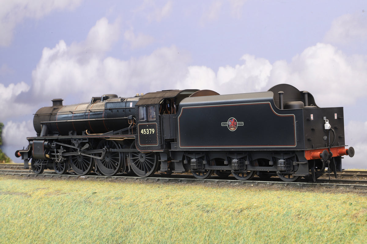 Finescale O Gauge Ellis Clark Trains Black Five No.45379 (Welded Tender), DCC Sound, Pro Weathered