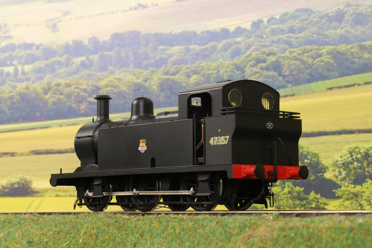 Dapol Finescale O Gauge &#39;Jinty&#39; No.47357 BR Black Early Crest