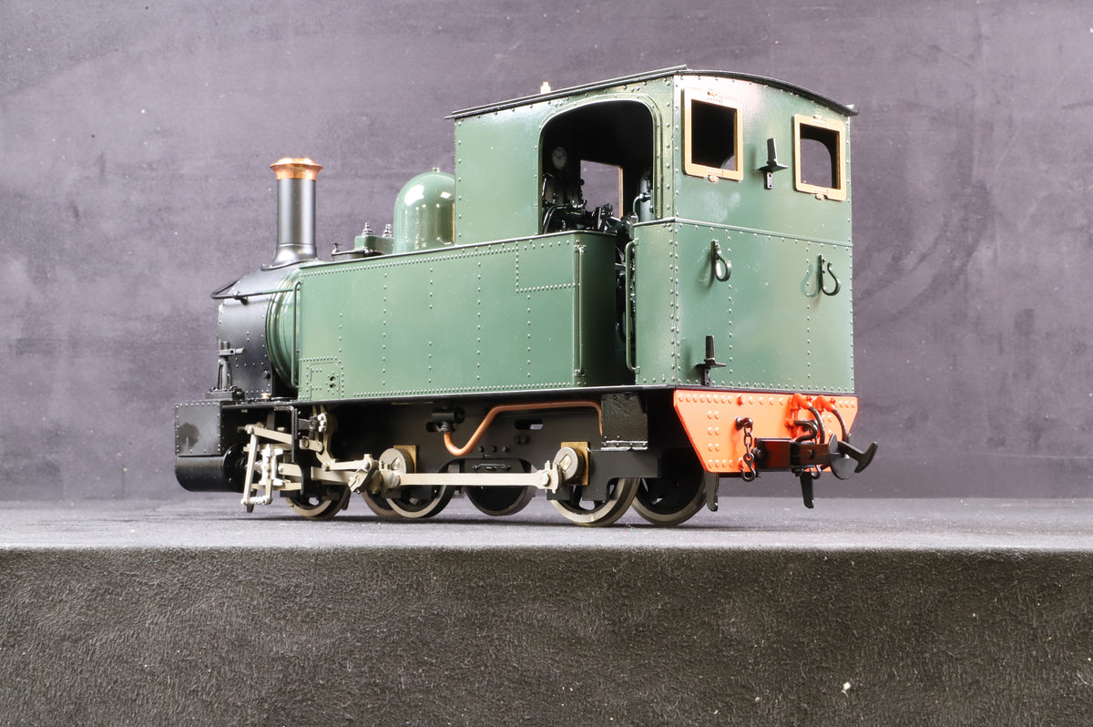 Accucraft 1:19 Scale E19-3 Welshpool &amp; Llanfair 0-6-0T GWR Green