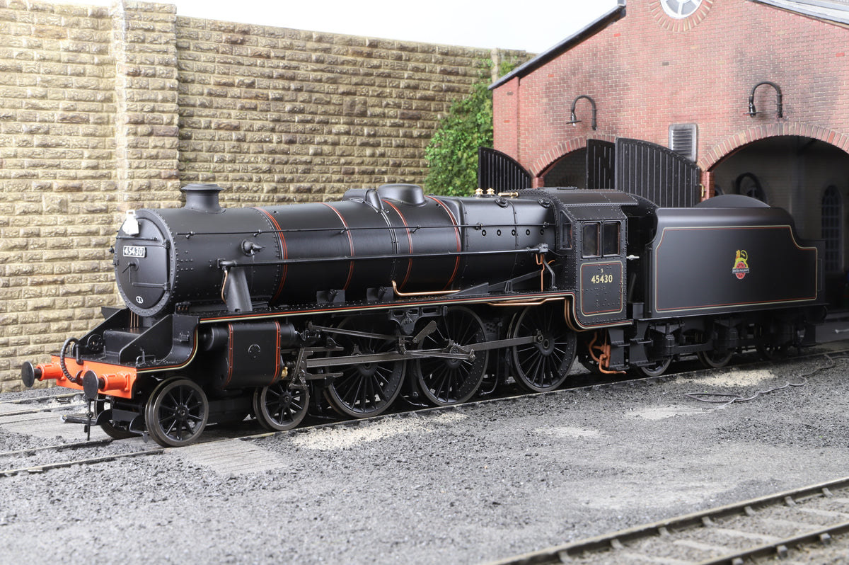 Ellis Clark Trains E1003S O Gauge Stanier Class 5 4-6-0 &quot;Black 5&quot;, Early BR Lined, &#39;45430&#39;, Welded Tender, DCC Sound