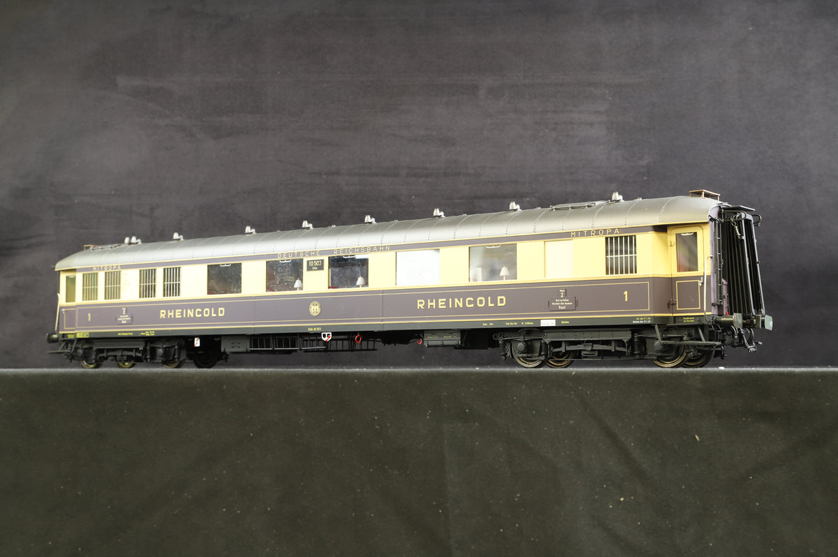 Dingler Gauge 1 1:32 10503 DB Rheingold 1st Class Kitchen Car (1 Klasse mit Kuche)