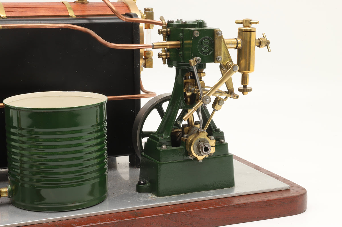 Stuart Models (Kit-Built) Live Steam Plant with Horizontal Boiler (Showroom Collection Only)