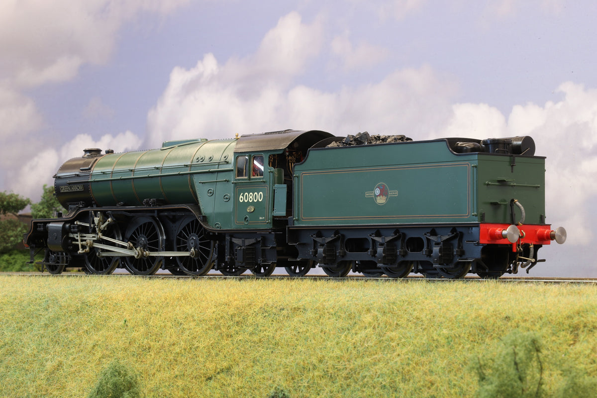 DJH (No. 1 Custom Shop) Finescale O Gauge Gresley V2 No. 60800 &#39;Green Arrow&#39; BR Green Late Crest DCC Sound