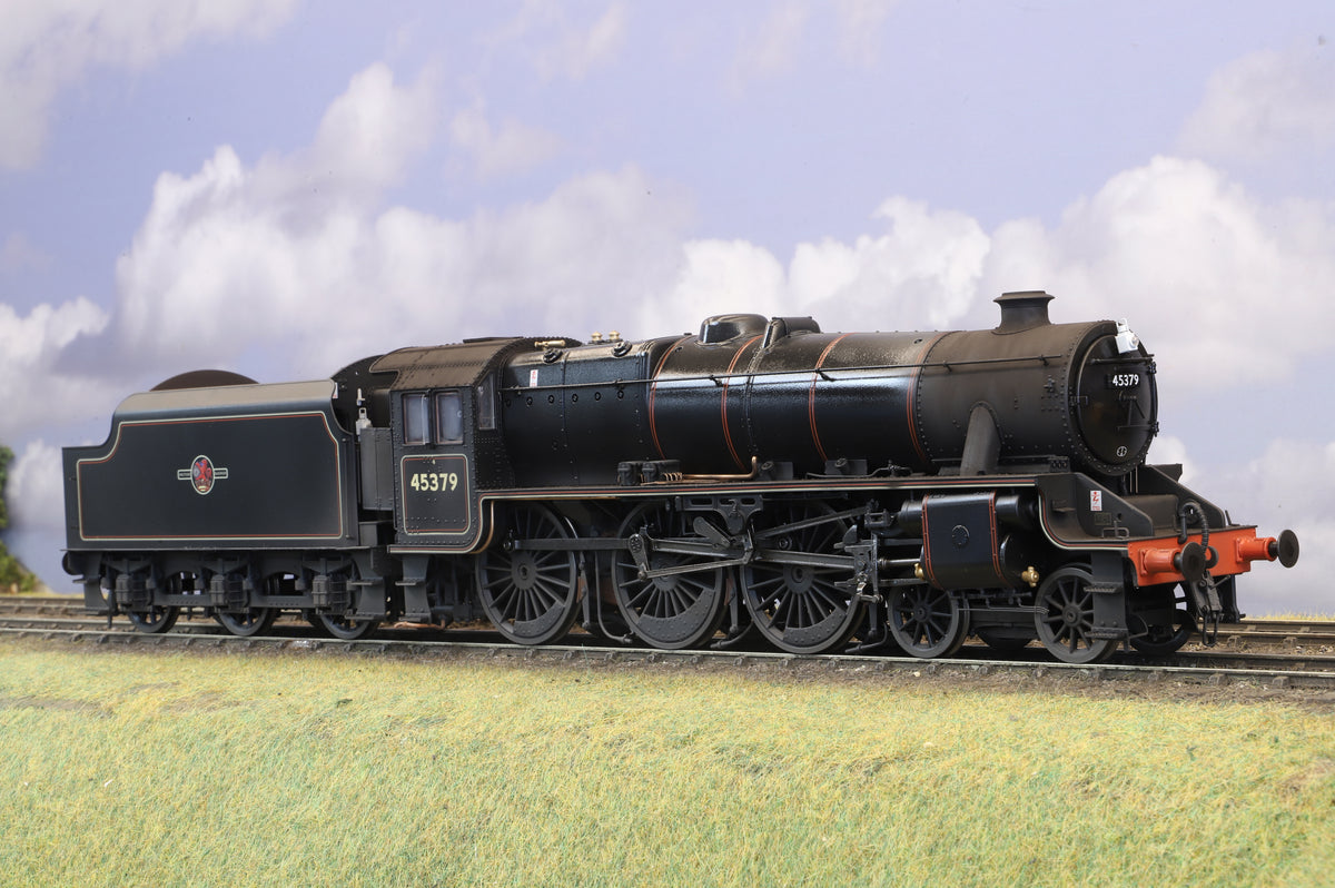 Finescale O Gauge Ellis Clark Trains Black Five No.45379 (Welded Tender), DCC Sound, Pro Weathered
