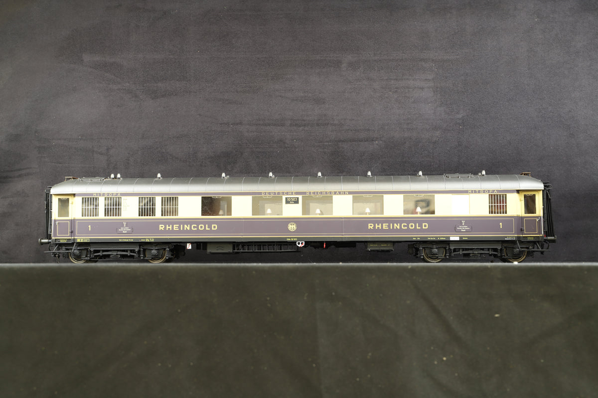 Dingler Gauge 1 1:32 10503 DB Rheingold 1st Class Kitchen Car (1 Klasse mit Kuche)