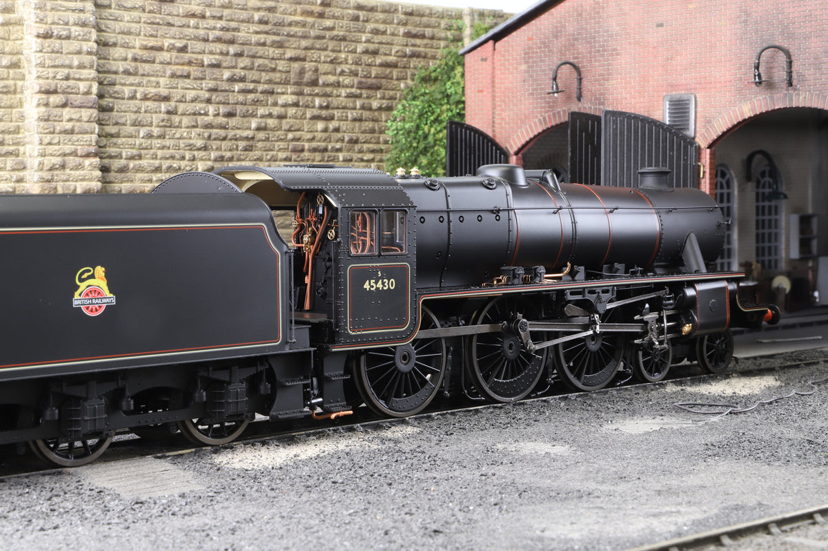 Ellis Clark Trains E1003 O Gauge Stanier Class 5 4-6-0 &quot;Black 5&quot;, Early BR Lined, &#39;45430&#39;, Welded Tender