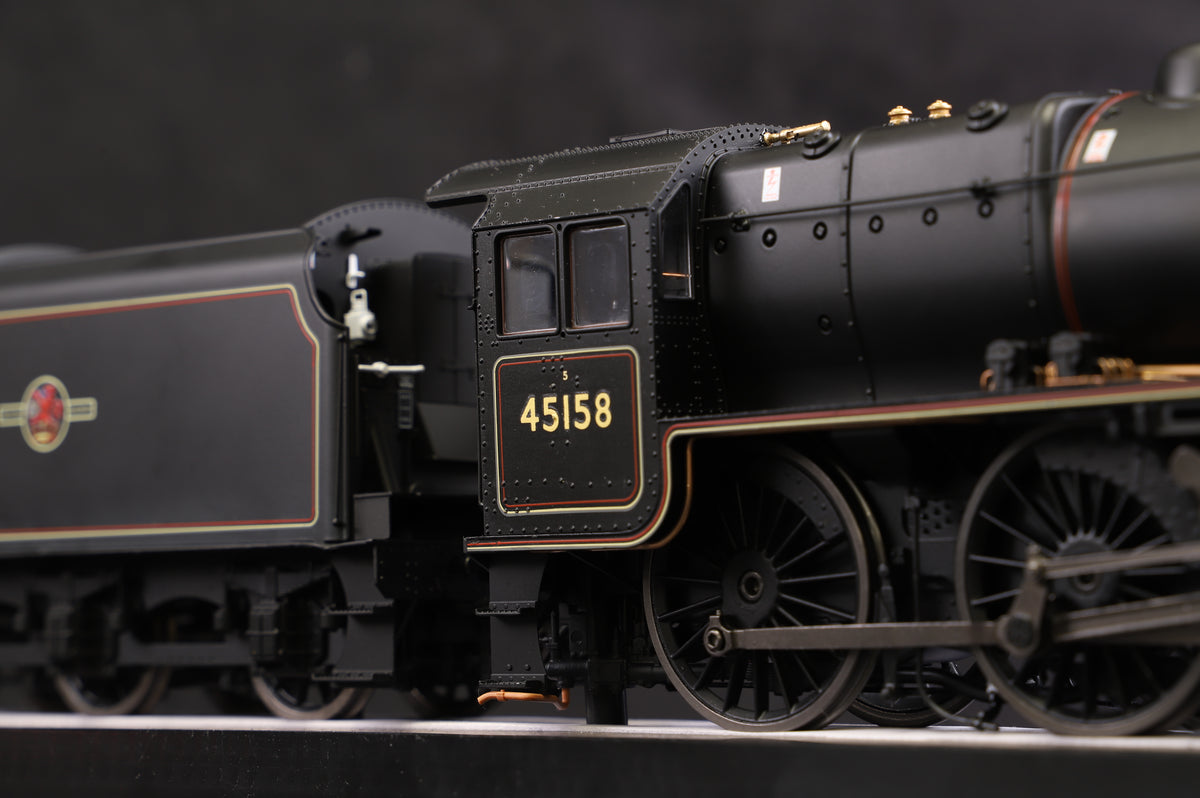 Ellis Clark Trains O Gauge Stanier Class 5 4-6-0 &quot;Black 5&quot;, Late BR Lined, &#39;45158&#39; &#39;Glasgow Yeomanry&#39;, Welded Tender