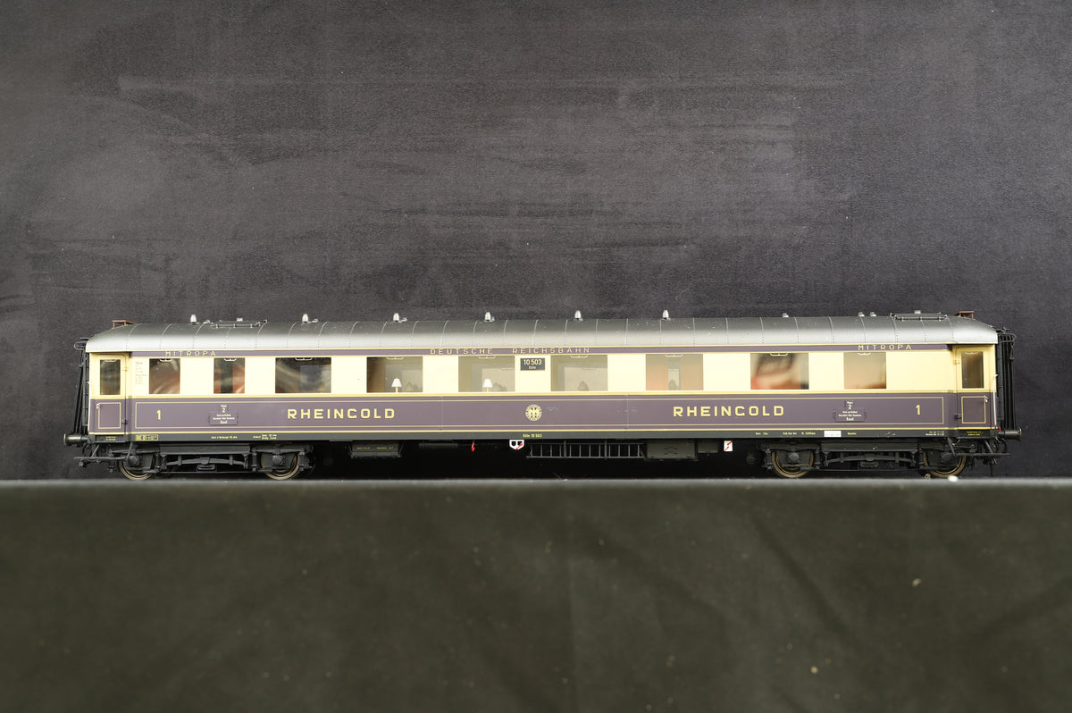 Dingler Gauge 1 1:32 10503 DB Rheingold 1st Class Kitchen Car (1 Klasse mit Kuche)