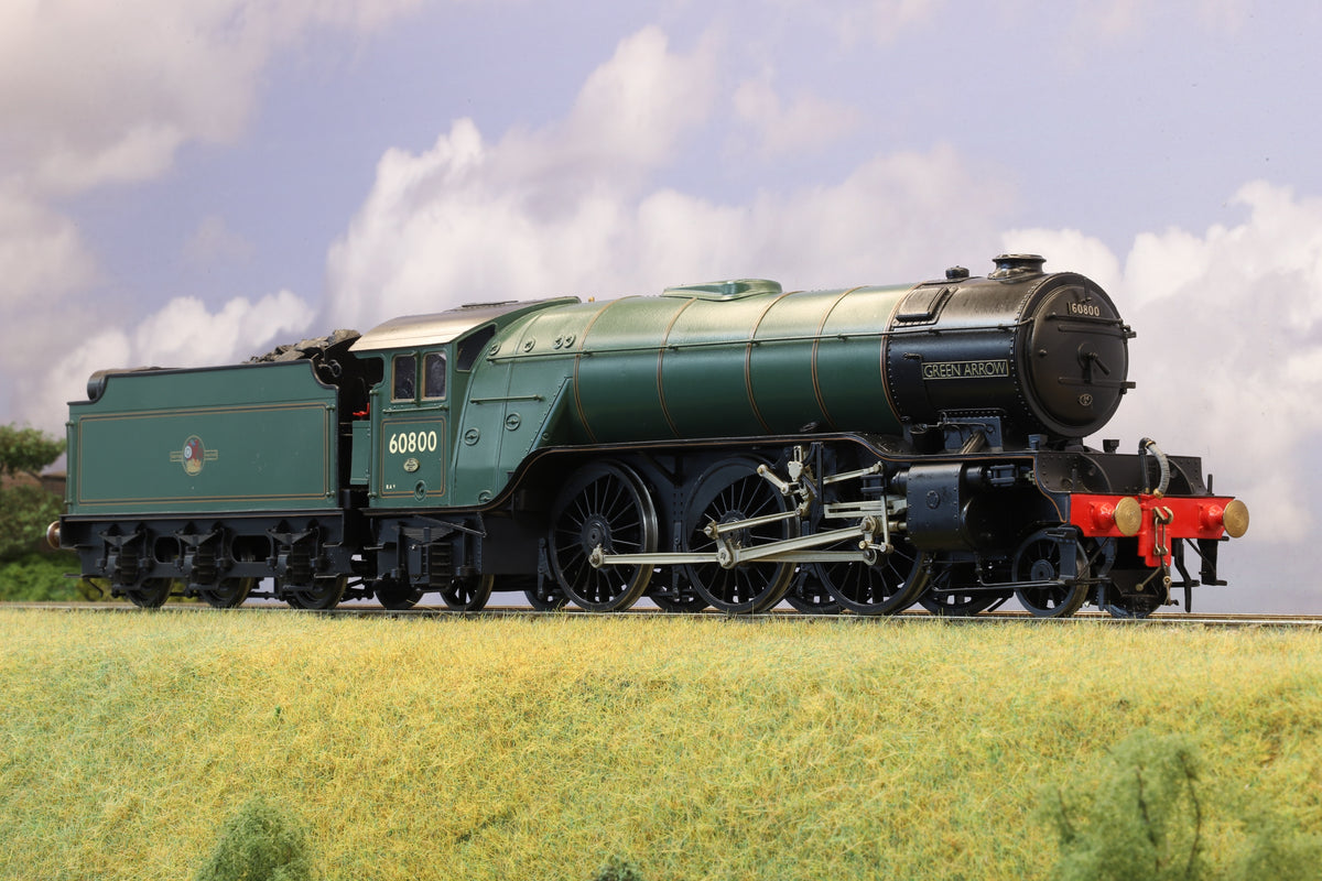 DJH (No. 1 Custom Shop) Finescale O Gauge Gresley V2 No. 60800 &#39;Green Arrow&#39; BR Green Late Crest DCC Sound