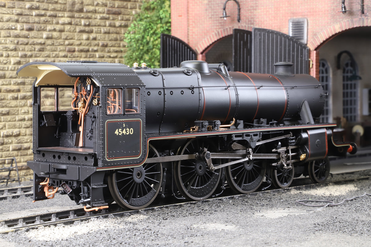 Ellis Clark Trains E1003 O Gauge Stanier Class 5 4-6-0 &quot;Black 5&quot;, Early BR Lined, &#39;45430&#39;, Welded Tender