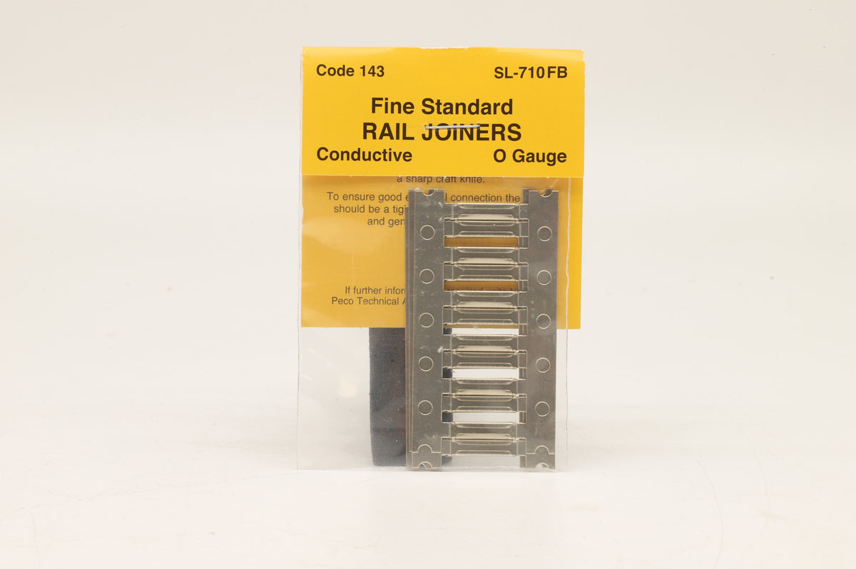 Peco Finescale O Gauge SL-710FB Code 143 Rail Joiners