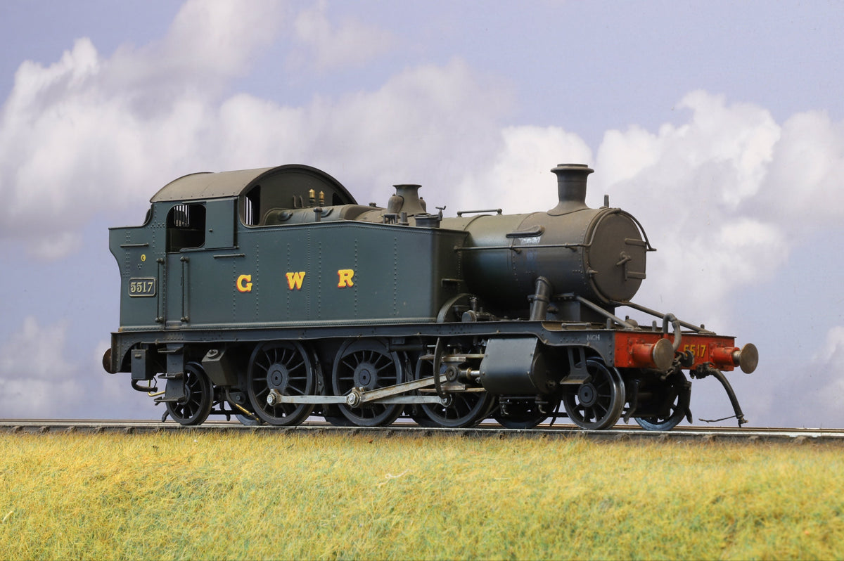 Finescale O Gauge (Kit-Built) &#39;4575&#39; Class No.5517 Great Western Green (Weathered)