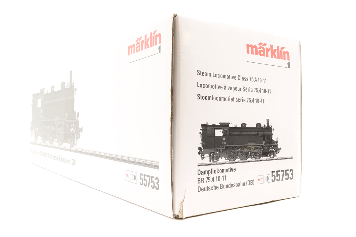Marklin Gauge 1 (1:32) 55753 BR Class 75.4 No. 75 1102 with Sound (MFX)