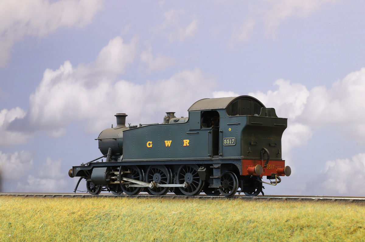 Finescale O Gauge (Kit-Built) &#39;4575&#39; Class No.5517 Great Western Green (Weathered)