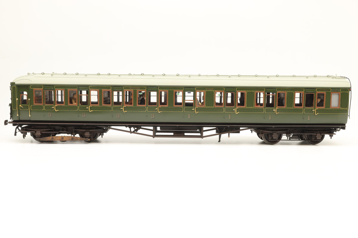 Finescale Gauge One Peter Rogers Kit-built Southern Railways 2-BIL, SR Lined Green