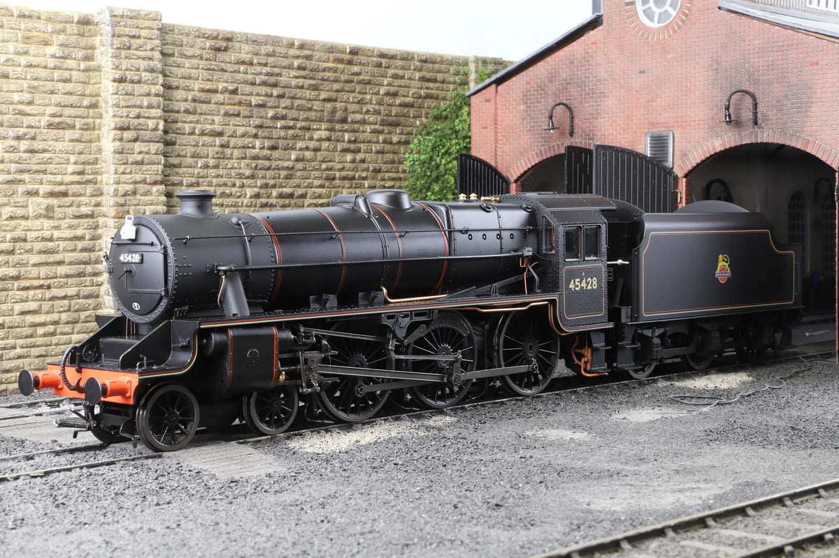 Ellis Clark Trains E1003Z Finescale O Gauge Black 5 No. 45428 BR Lined Black (Early Crest)