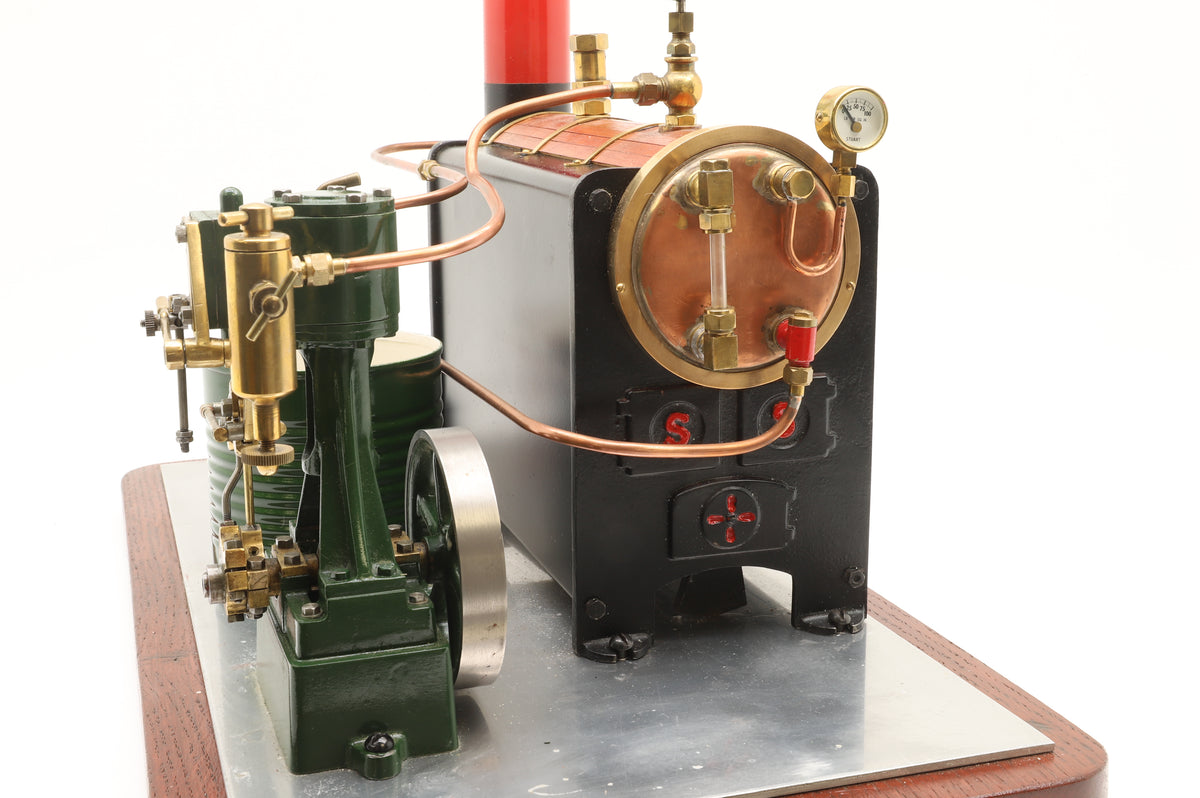 Stuart Models (Kit-Built) Live Steam Plant with Horizontal Boiler (Showroom Collection Only)