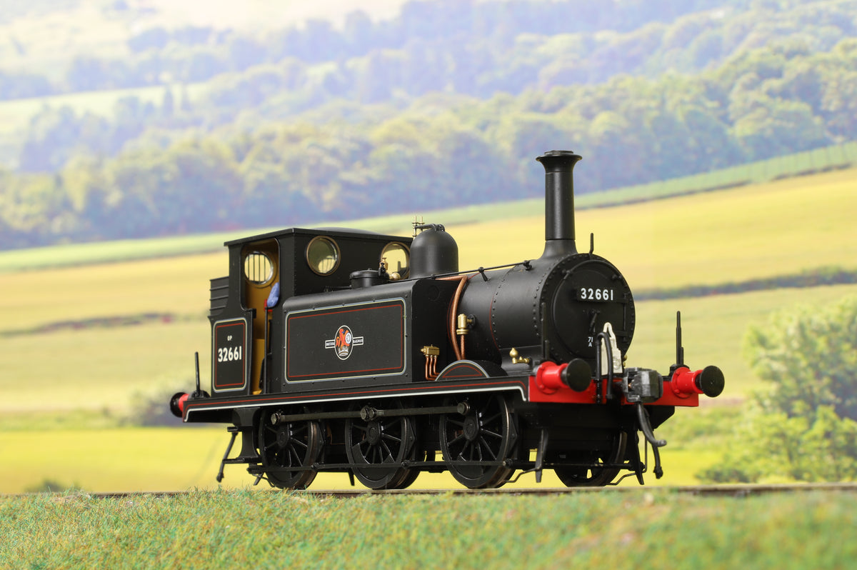 Dapol O Gauge 7S-010-002 Class A1X &#39;Terrier&#39; BR Black L/C &#39;32661&#39;