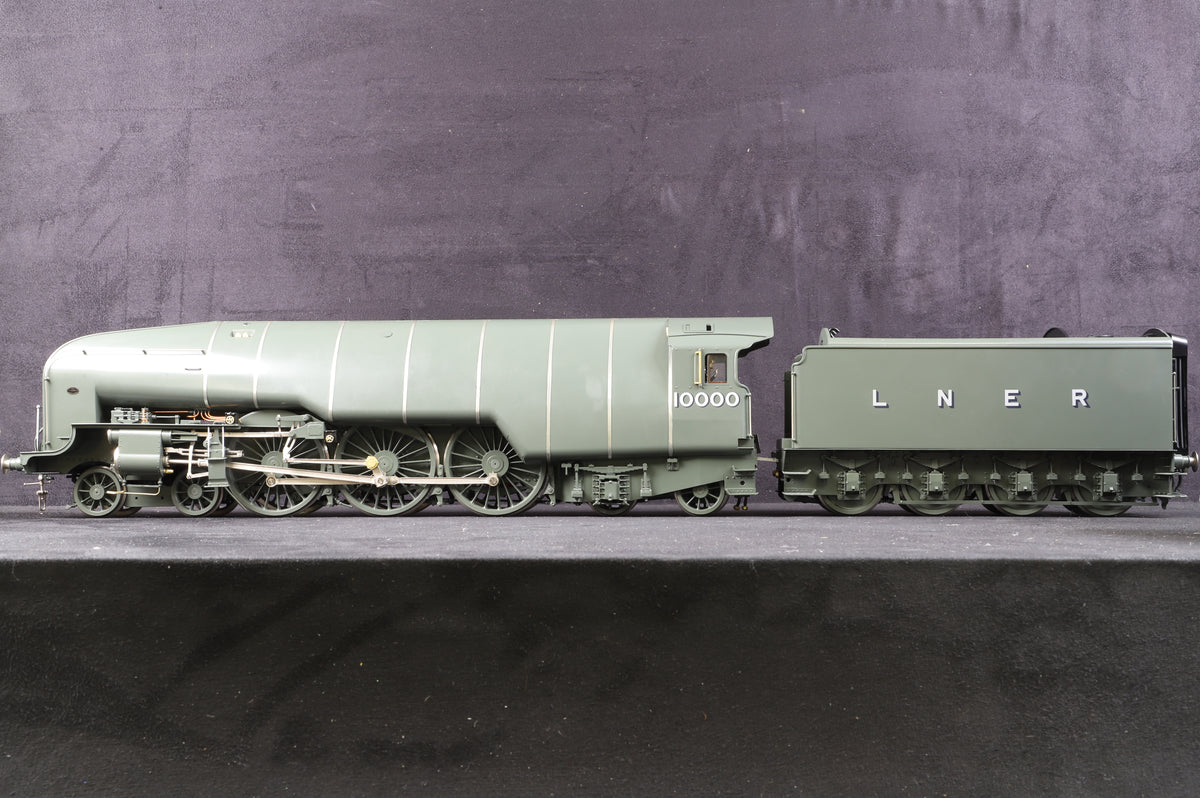 L. H. Loveless Gauge 1 1:32 LNER 4-6-4 No. 10000 &#39;Hush Hush&#39;