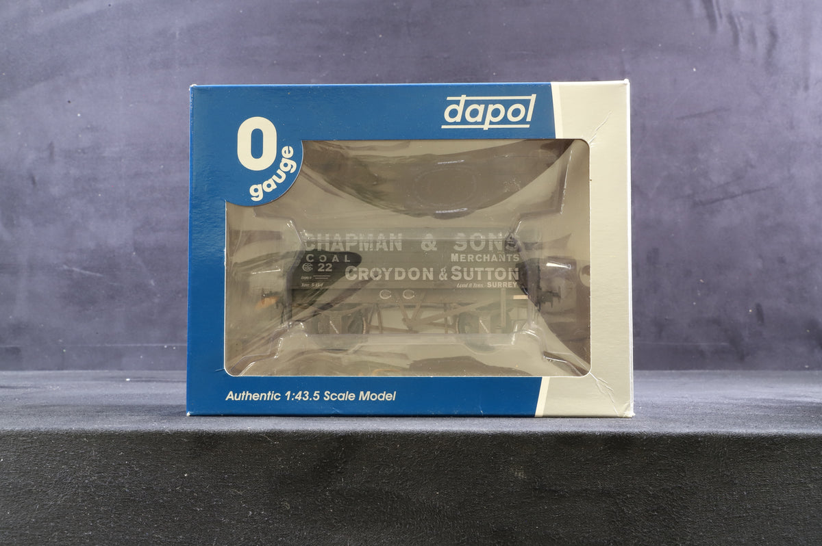 Dapol Finescale O Gauge Rake of 3 Weathered Wagons