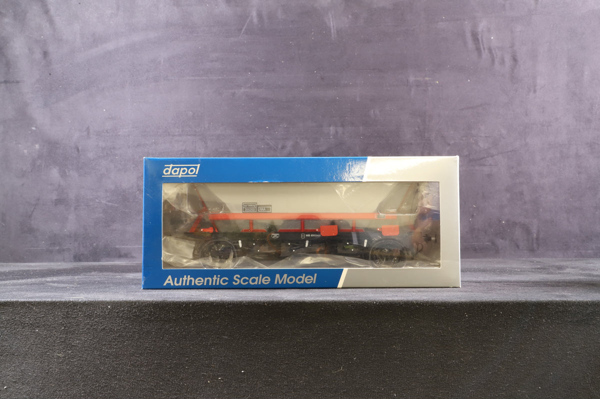 Dapol Finescale O Gauge Rake of 3 MGR HAA Coal Wagons with Red Cradle