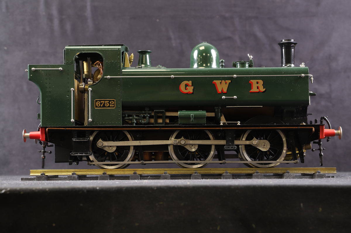 Aster Gauge 1 Live Steam GWR 0-6-0PT Pannier Tank No.6752