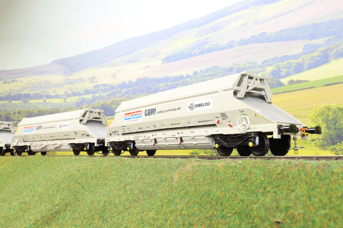 Dave Lowery Kit Built Finescale O Gauge Rake of 3 IIA Nacco/GBRf Hoppers
