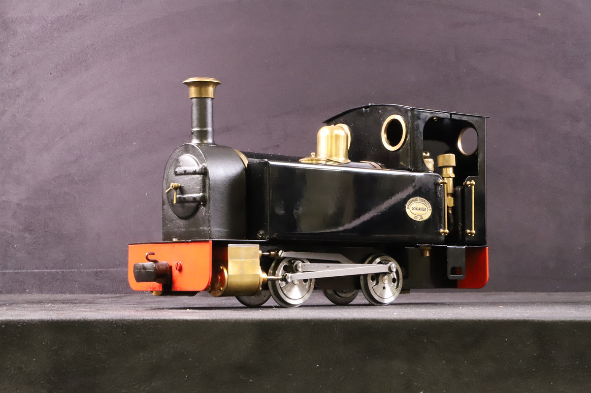 Roundhouse Gauge 1 (45mm) Live Steam 'Millie' 0-4-0 Full Cab, Plain Black