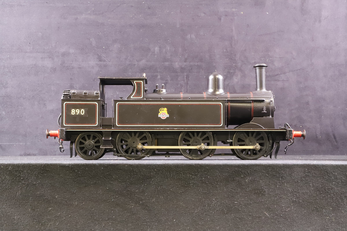 Gauge 1 (Kit-Built) LNWR Coal Tank No. 50890 BR Black (Early Crest)
