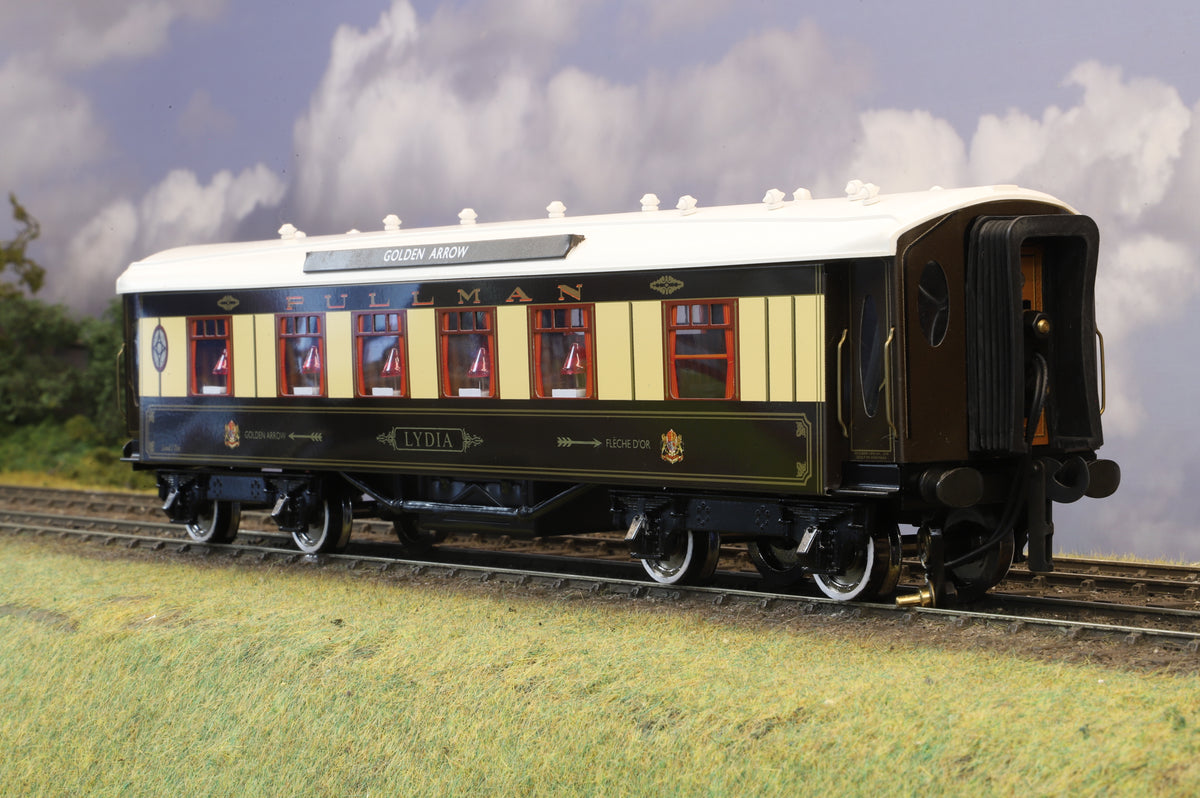 Darstaed Coarse Scale O Gauge 'Golden Arrow' 5 Car Pullman Set