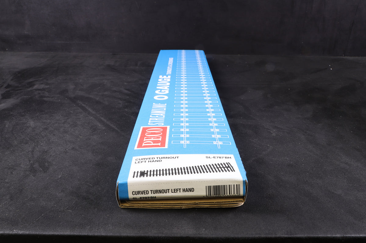 Peco Streamlined Curved Turnout Left Hand