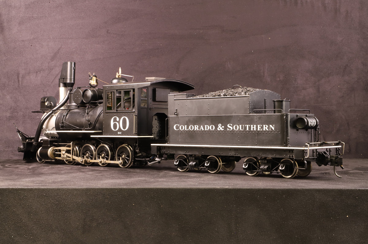 Accucraft 1:20.3 Colorado &amp; Southern 2-8-0 No.60