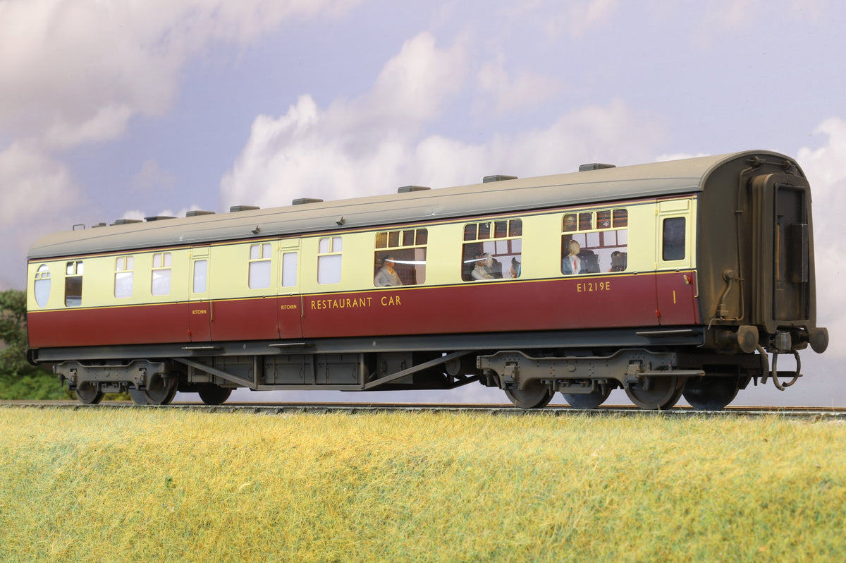 Darstaed Finescale O Gauge Thompson RF Crimson &amp; Cream (Roller Ball Bearings) Professionally Weathered