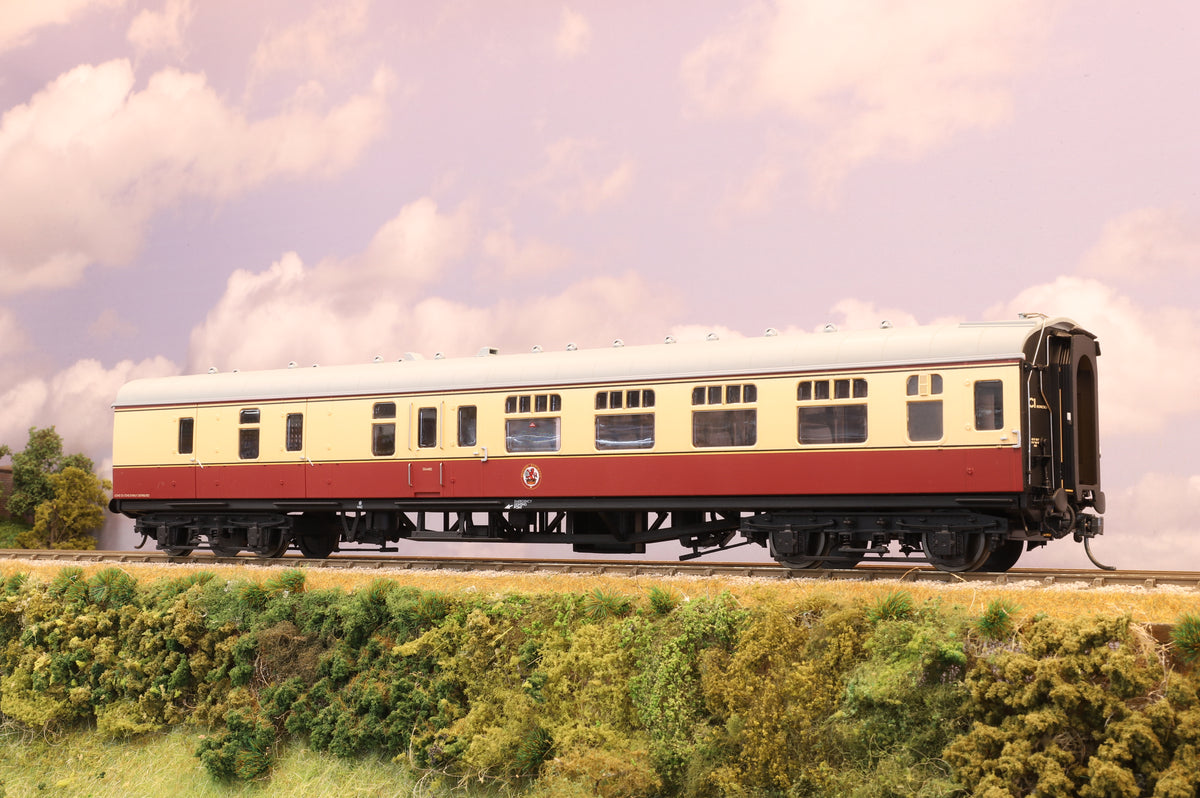 Heljan Finescale O Gauge MK1 BSK BR Carmine &amp; Cream Unnumbered