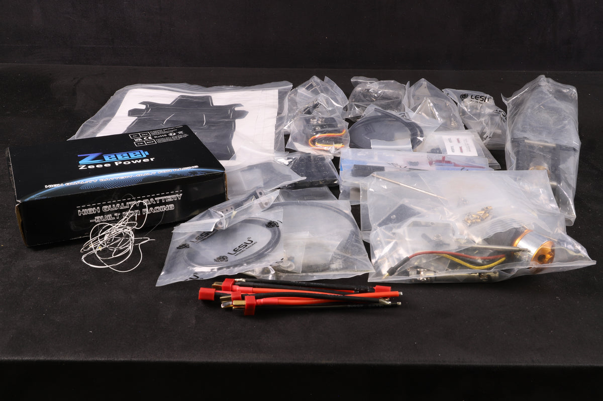 LESU 1:14 8x8 Radio Controlled Hydraulic Truck Chassis & Tipper Skip (Part-Built)