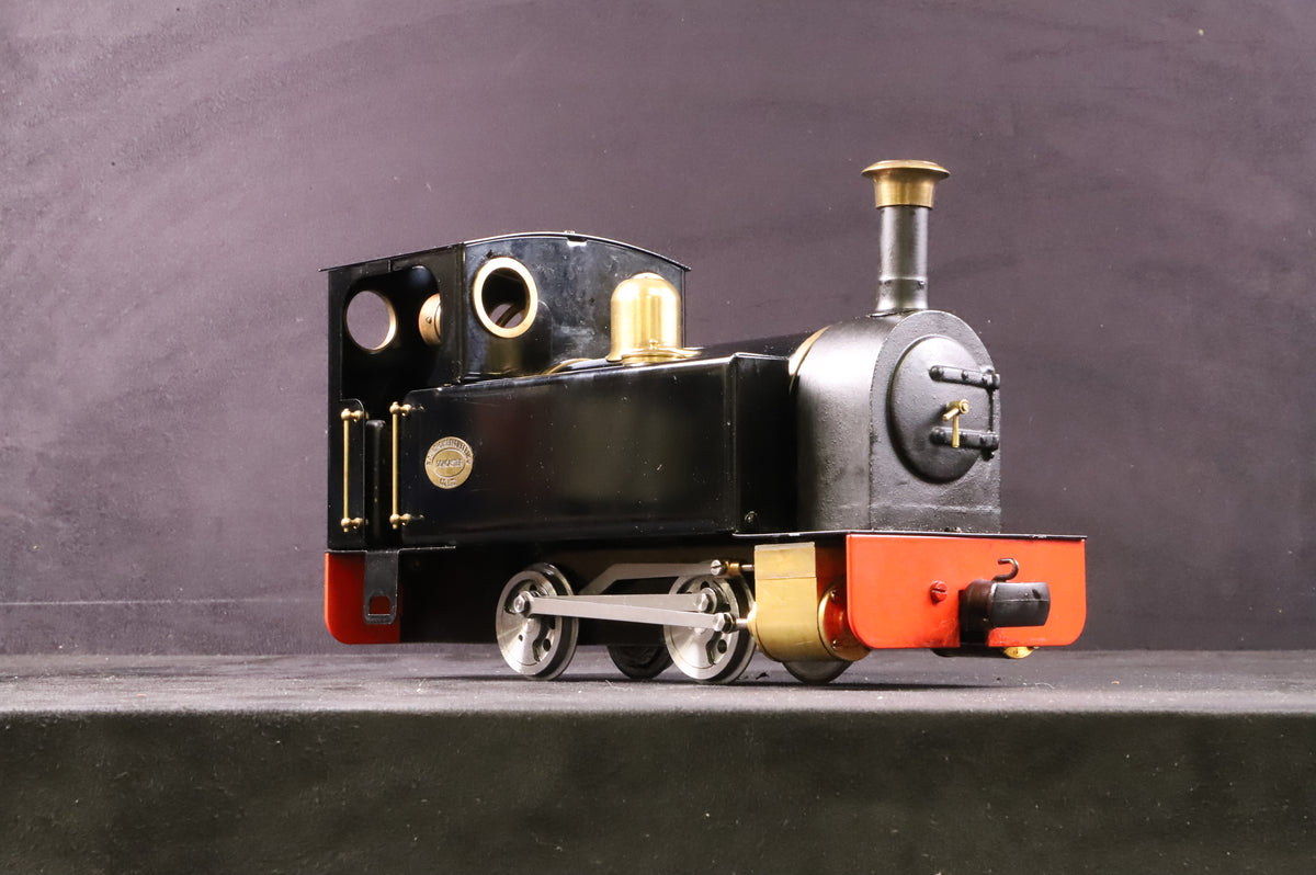 Roundhouse Gauge 1 (45mm) Live Steam 'Millie' 0-4-0 Full Cab, Plain Black