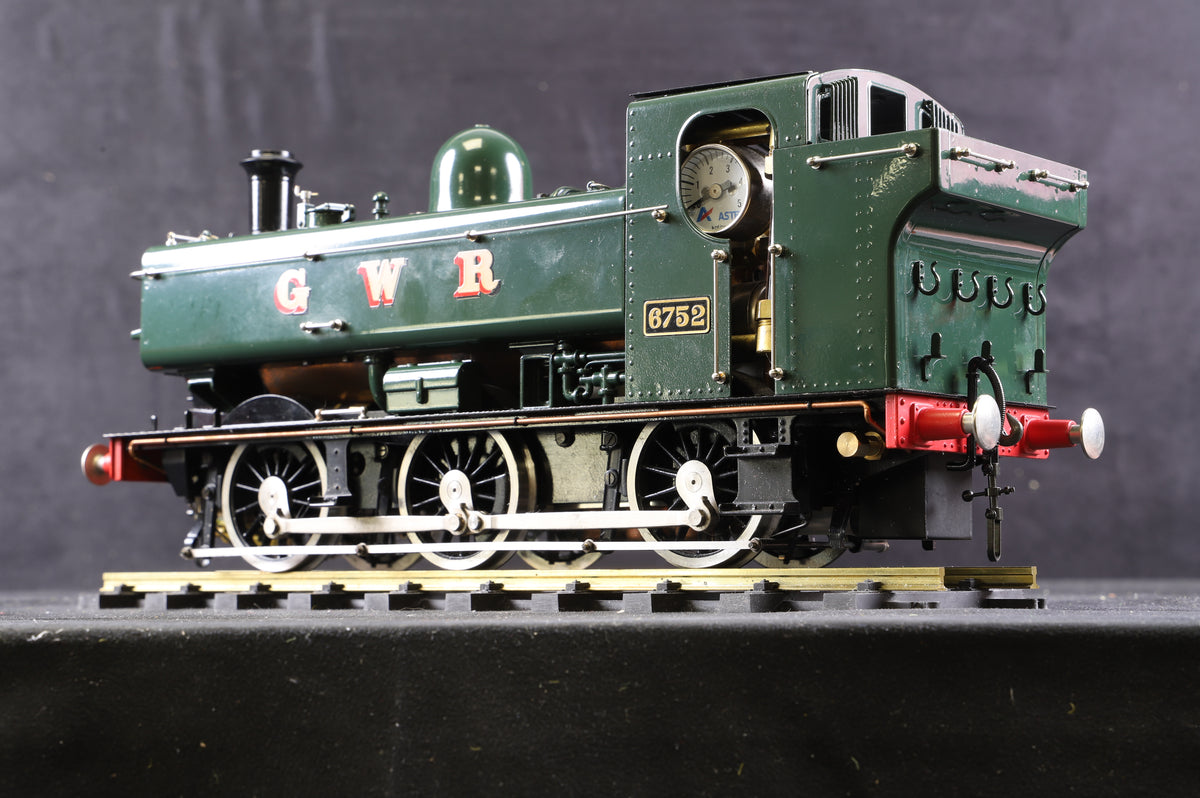 Aster Gauge 1 Live Steam GWR 0-6-0PT Pannier Tank No.6752