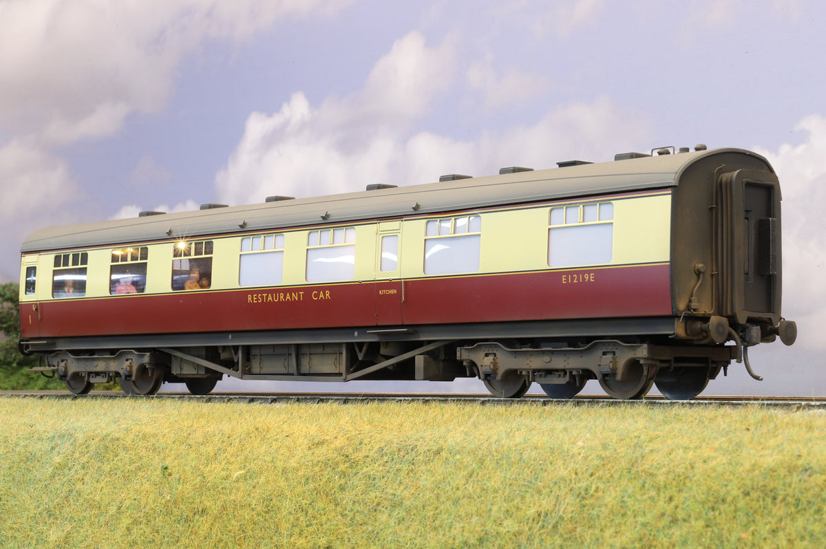 Darstaed Finescale O Gauge Thompson RF Crimson &amp; Cream (Roller Ball Bearings) Professionally Weathered
