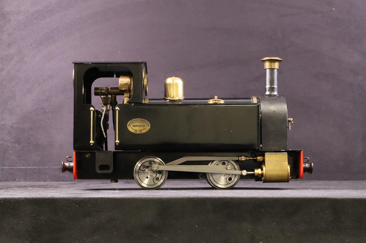 Roundhouse Gauge 1 (45mm) Live Steam 'Millie' 0-4-0 Full Cab, Plain Black