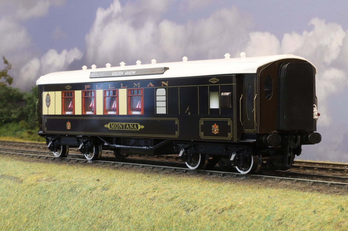 Darstaed Coarse Scale O Gauge 'Golden Arrow' 5 Car Pullman Set