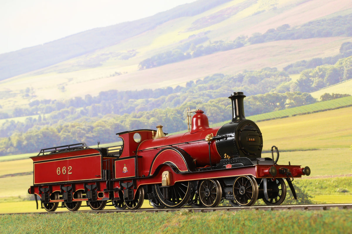 Scratch Built Finescale 0 Gauge Midland Railway Johnson 115 Class &quot;Spinner&#39;, No.662